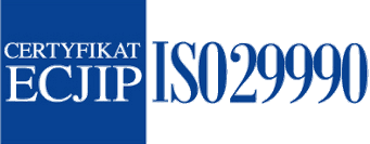 certyfikat ECJIP - ISO29990